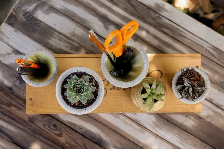 Khuôn bình hoa kem ốc quế cỡ lớn đúc xi măng/thạch cao - Image 6