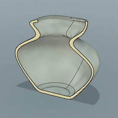 Hũ gốm cổ điển – bản trơn và bản low poly