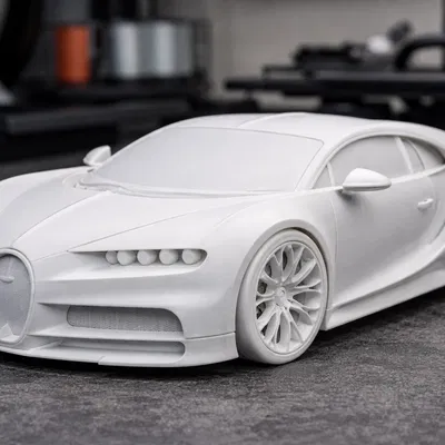 Bugatti Chiron GT – Mô hình xe in 3D