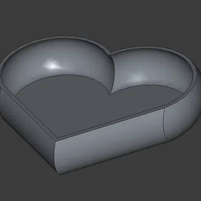 Quà Valentine: Khay Trang Sức Hình Trái Tim (Scalable)