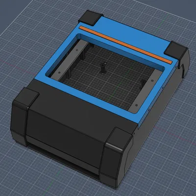 Vỏ Cerbo GX & Tank 140, tùy chọn nắp GX Touch 70