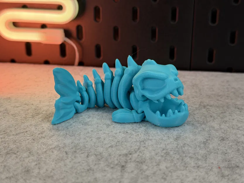 Cá Piranha Xương Khớp Nối (Articulated Skeleton Piranha) - Image 1