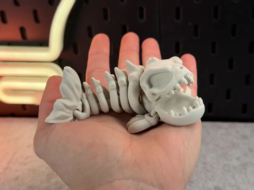 Cá Piranha Xương Khớp Nối (Articulated Skeleton Piranha) - Image 3