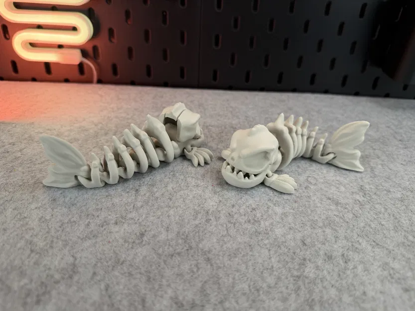 Cá Piranha Xương Khớp Nối (Articulated Skeleton Piranha) - Image 8