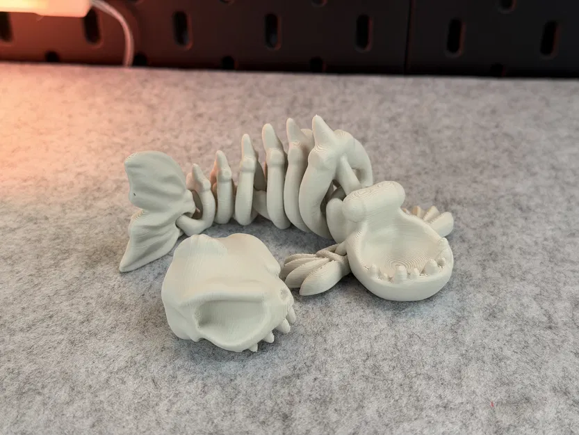 Cá Piranha Xương Khớp Nối (Articulated Skeleton Piranha) - Image 9