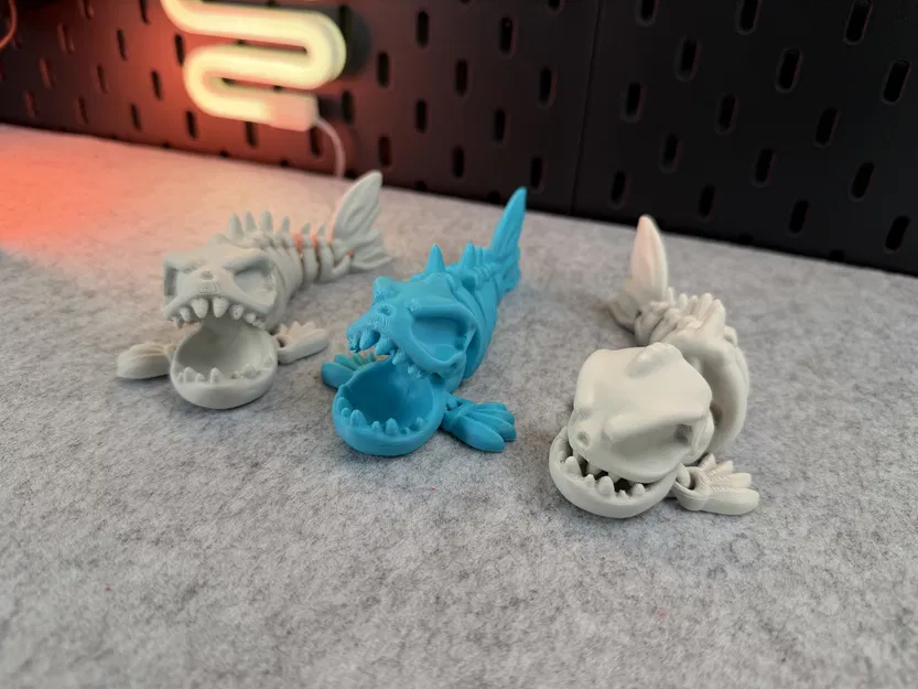 Cá Piranha Xương Khớp Nối (Articulated Skeleton Piranha) - Image 13