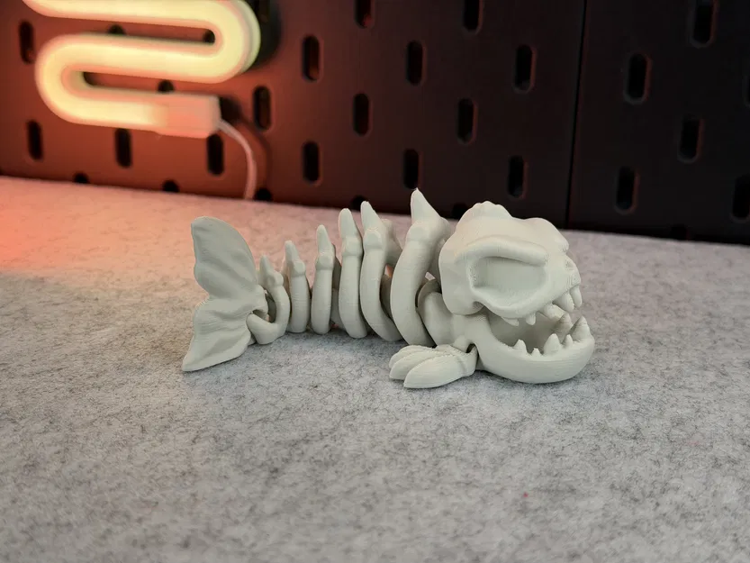 Cá Piranha Xương Khớp Nối (Articulated Skeleton Piranha) - Image 15