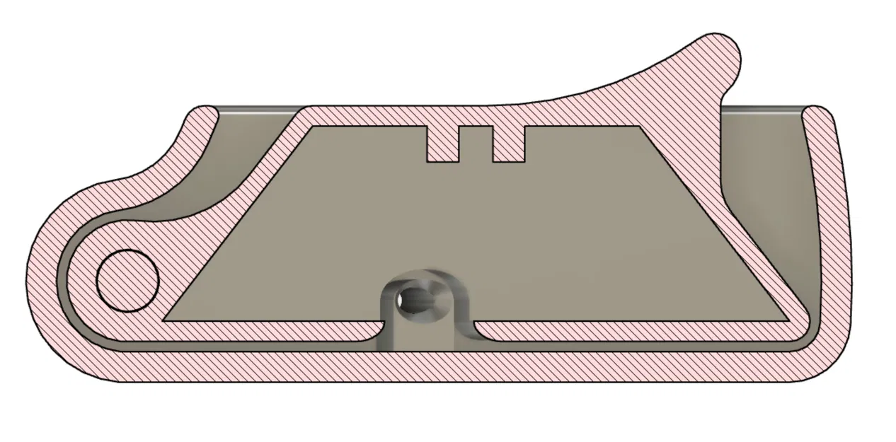 Dao cắt filament 45 độ (lưỡi dao rọc giấy tiêu chuẩn) - Image 5