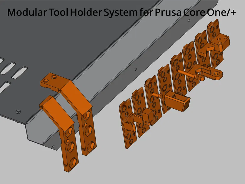 Hệ Tool Holder Module Cho Prusa Core One/+ (Modular Tool Holder System) - Image 4