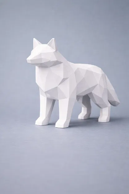 Bộ Thú Rừng Tối Giản Trừu Tượng – Forest Set (Low Poly, 4 mẫu) - Image 6