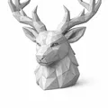 Bộ Sưu Tập Tượng Đầu Thú Low-Poly (Low-Poly Animal Head Sculpture Collection) - Thumbnail 4