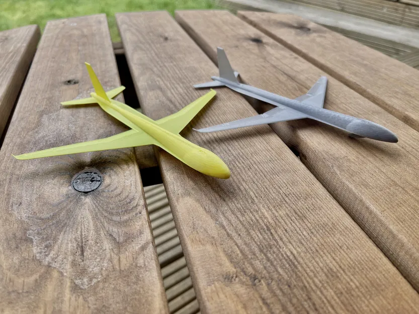 Glider ná thun Airbus A320 (Chỉ cần 1 dây thun!) - Image 4