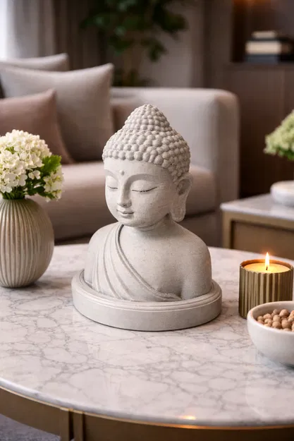 Tượng Bán Thân Đức Phật (Bouddha) – Phiên Bản 1 - Image 1