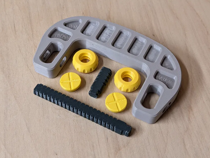 C-clamp - in được 100% - không cần support - tối ưu hướng in - Image 3