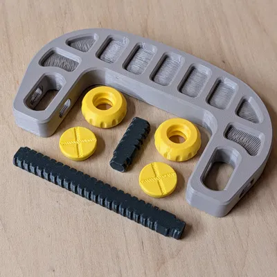 C-clamp - in được 100% - không cần support - tối ưu hướng in