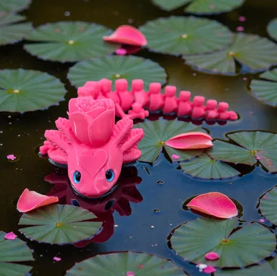 Rosolotl (Axolotl khớp nối) – tương thích mắt kính 6mm + 8mm