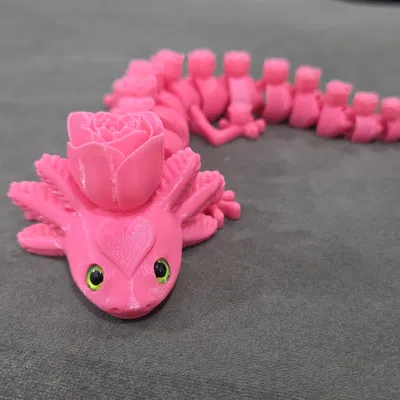 Rosolotl (Axolotl khớp nối) – tương thích mắt kính 6mm + 8mm