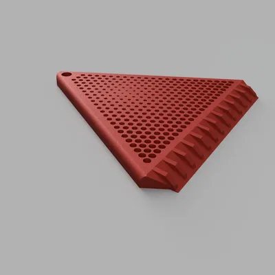 Dụng Cụ Cạo Băng Kính Chắn Gió Ô Tô Tam Giác Nhỏ Gọn (In 3D)