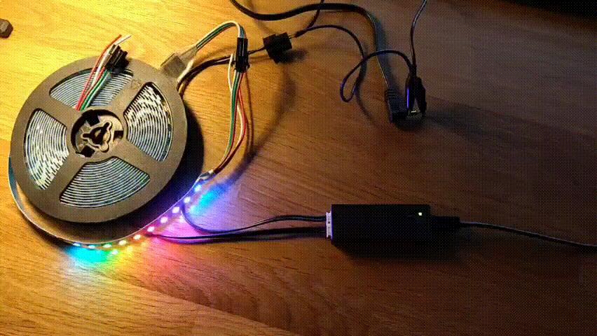 Vỏ in 3D cho PicoUsbLedStrip enclosure (Raspberry Pi Pico RGBA LED)
