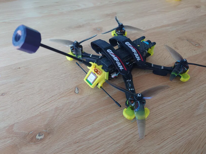 Đuôi TBS Source One v3 có mount SMA, GPS và XT60 - Image 2