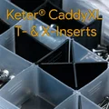 Keter CaddyXL Organizer T- & X-Inserts - Thumbnail 1