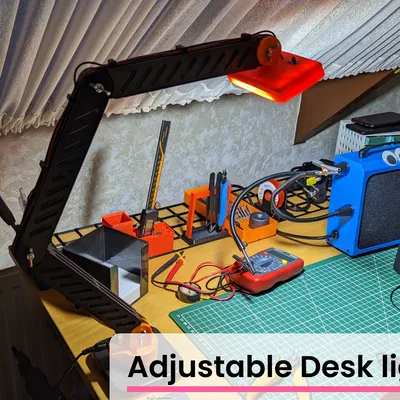 Đèn bàn xoay điều chỉnh được (Adjustable Turning Desk Light)