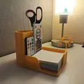 Khay để bàn gọn gàng cho bút và giấy note (desk_organizer_pens_notes) - Thumbnail 1