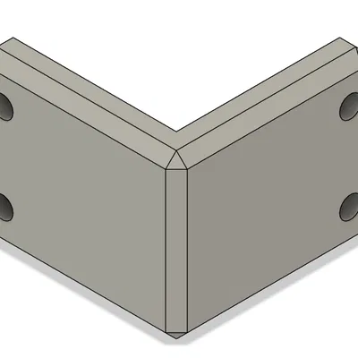 Pát Bắt Góc Gia Cường 40x40 Heavy Duty – Angle Support STL