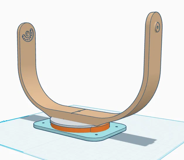 Giá treo tường xoay pivot cho quạt Honeywell TurboForce HT-900 - Image 3