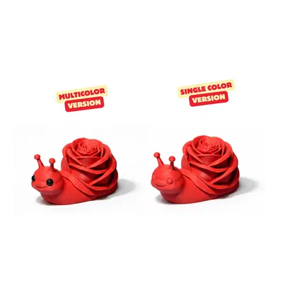 ROSE SNAIL – Ốc sên vỏ hoa hồng, quà Valentine/Ngày của Mẹ & trang trí nhà