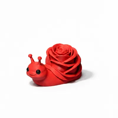 ROSE SNAIL – Ốc sên vỏ hoa hồng, quà Valentine/Ngày của Mẹ & trang trí nhà