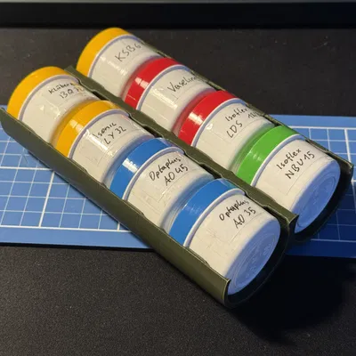 Khay đựng (Carrier) cho hũ nhựa 35ml nắp vặn