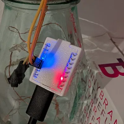 Case ESP32 C3 Supermini có khoét lỗ pin