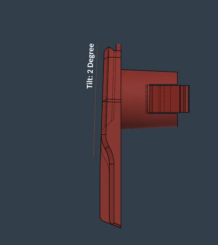 Connector snap-fit cho spool holder Snapmaker U1 (snap-fit connector ...
