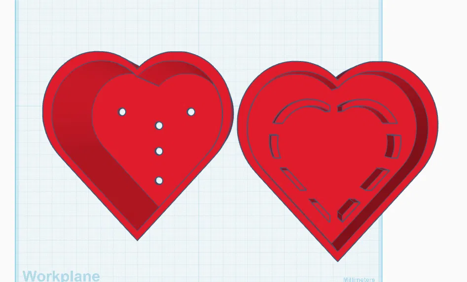 Chậu Tự Tưới Nước Hình Trái Tim (Heart Self Watering Pot) - Image 2