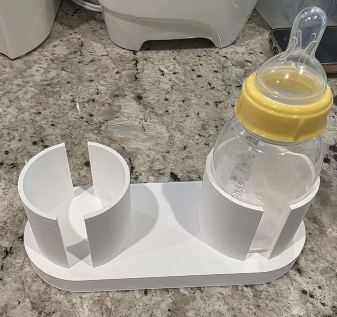 Giá đỡ bình sữa có khe để nhìn mức dung dịch - Image 2