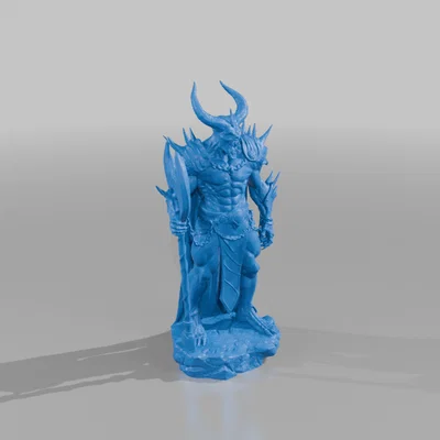 Tượng Dark Demon Lord (Statue) STL