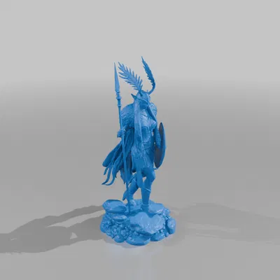 Tượng Nữ Chiến Binh Valkyrie