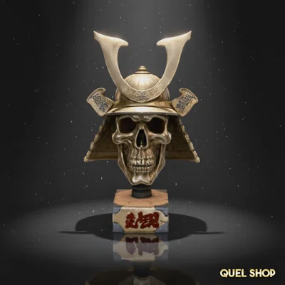 Bust Đầu Lâu Samurai Gothic (STL)