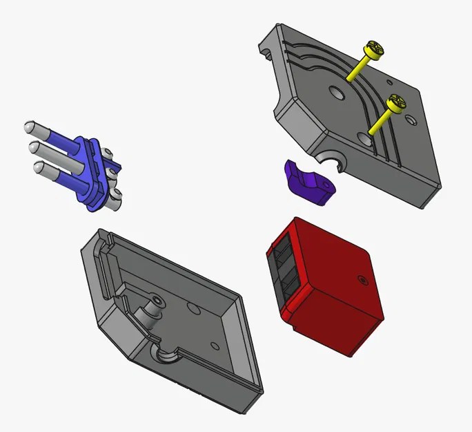 Polypool 410 thông minh: Vỏ gắn Shelly 1PM Mini Gen3 (Wi‑Fi + đo điện) - Image 6