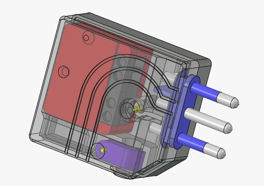 Polypool 410 thông minh: Vỏ gắn Shelly 1PM Mini Gen3 (Wi‑Fi + đo điện) - Image 7