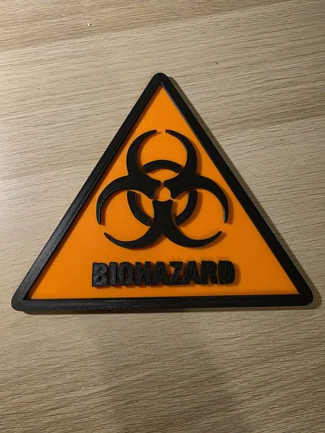 Bảng hiệu Biohazard vui nhộn - Image 1