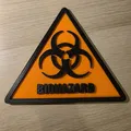 Bảng hiệu Biohazard vui nhộn - Thumbnail 1