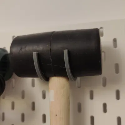 Móc treo búa cao su cho Ikea Skadis (Ikea Skadis Rubber Mallet Hooks)