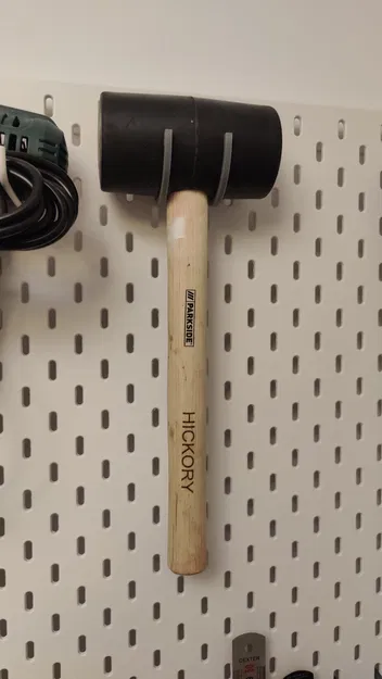 Móc treo búa cao su cho Ikea Skadis (Ikea Skadis Rubber Mallet Hooks) - Image 2