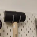 Móc treo búa cao su cho Ikea Skadis (Ikea Skadis Rubber Mallet Hooks) - Thumbnail 3
