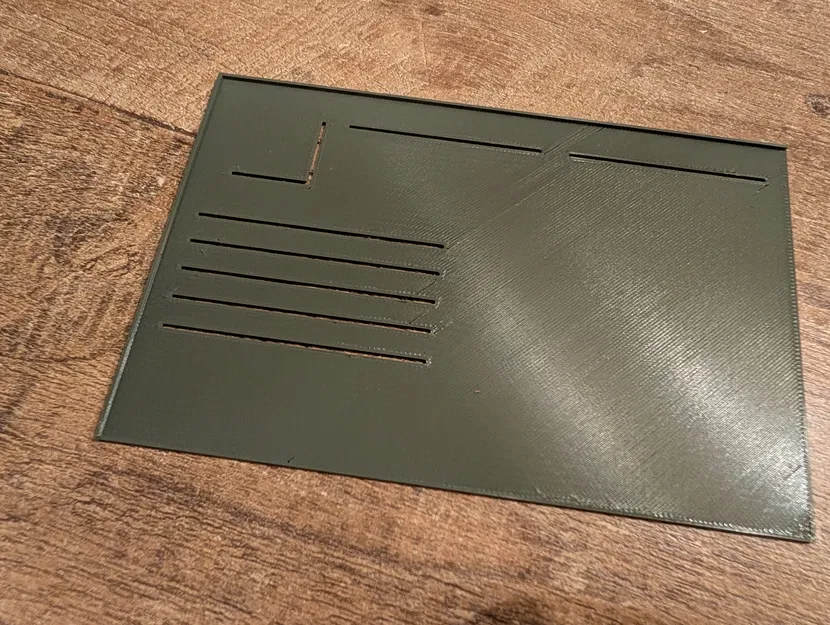 Stencil kẻ địa chỉ bưu thiếp với dòng địa chỉ sát nhau - Image 1