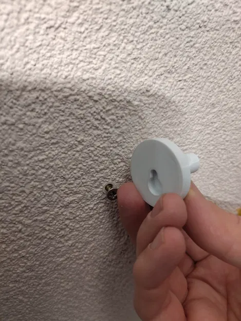 Móc treo khăn gắn tường kiểu keyhole slot - Image 2