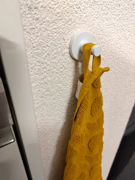 Móc treo khăn gắn tường kiểu keyhole slot - Image 5