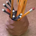 Ống Đựng Bút Low Poly (Pencil Holder Low Poly) - Thumbnail 2
